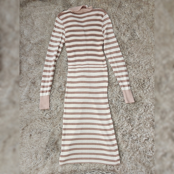 Free People Vista Cardi Collared Button Front Ribbed Duster Cardigan Women's XL‎ - Picture 3 of 10